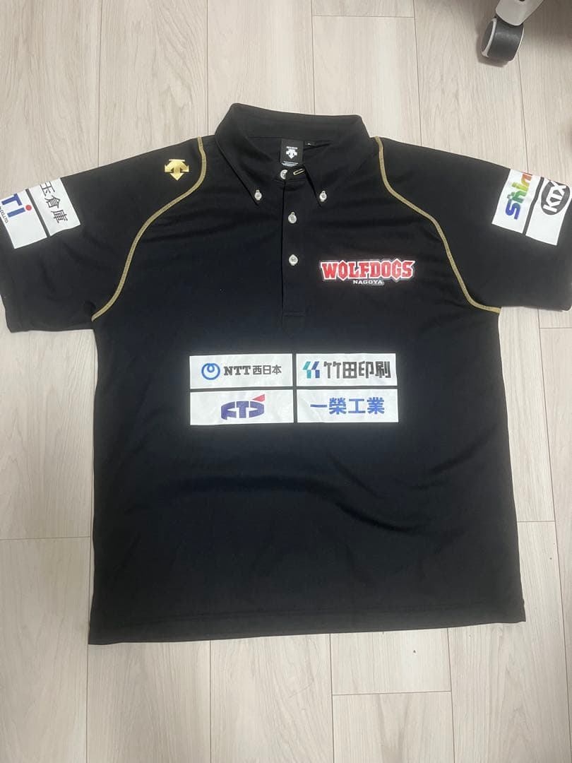 激レア❗️❗️SVリーグ　ウルフドッグス名古屋　支給ポロシャツ