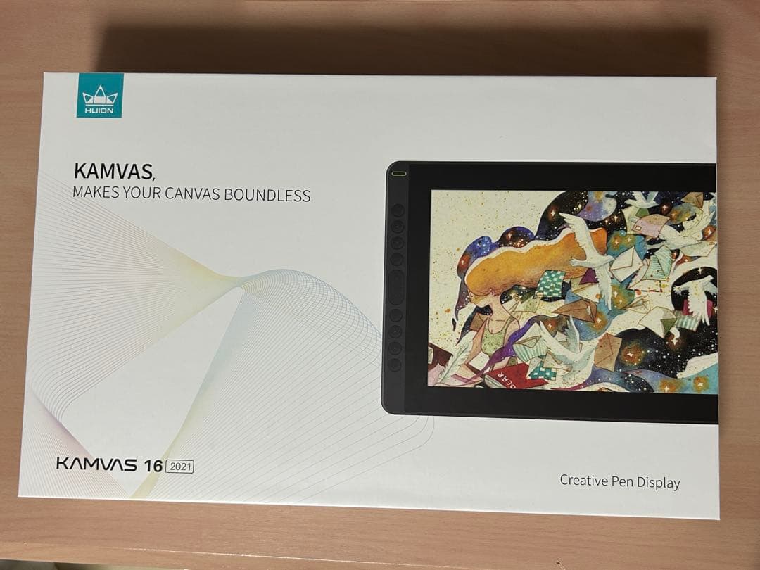 液タブ・ペンタブ huion KAMVAS 16 (2021)