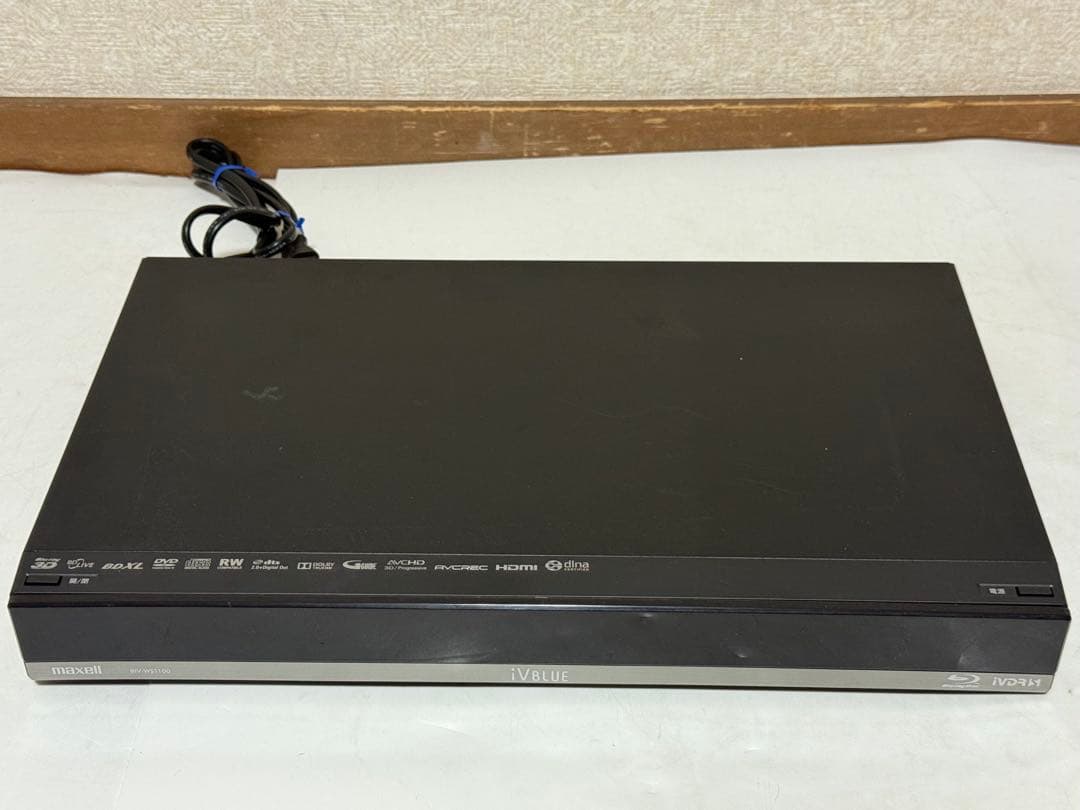 ジャンク品 maxell BD レコーダーBIV-WS1100
