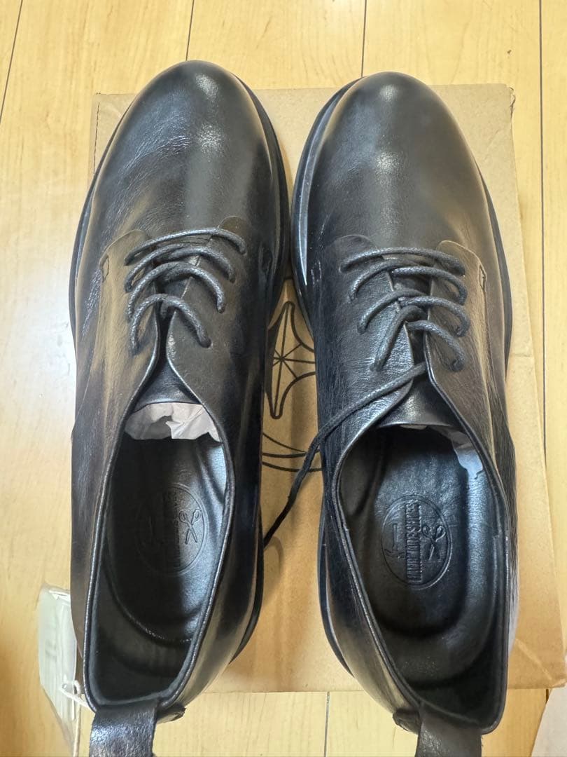 メンズ カジュアルシューズ レトロ 英国風 三接頭（ストレートチップ）