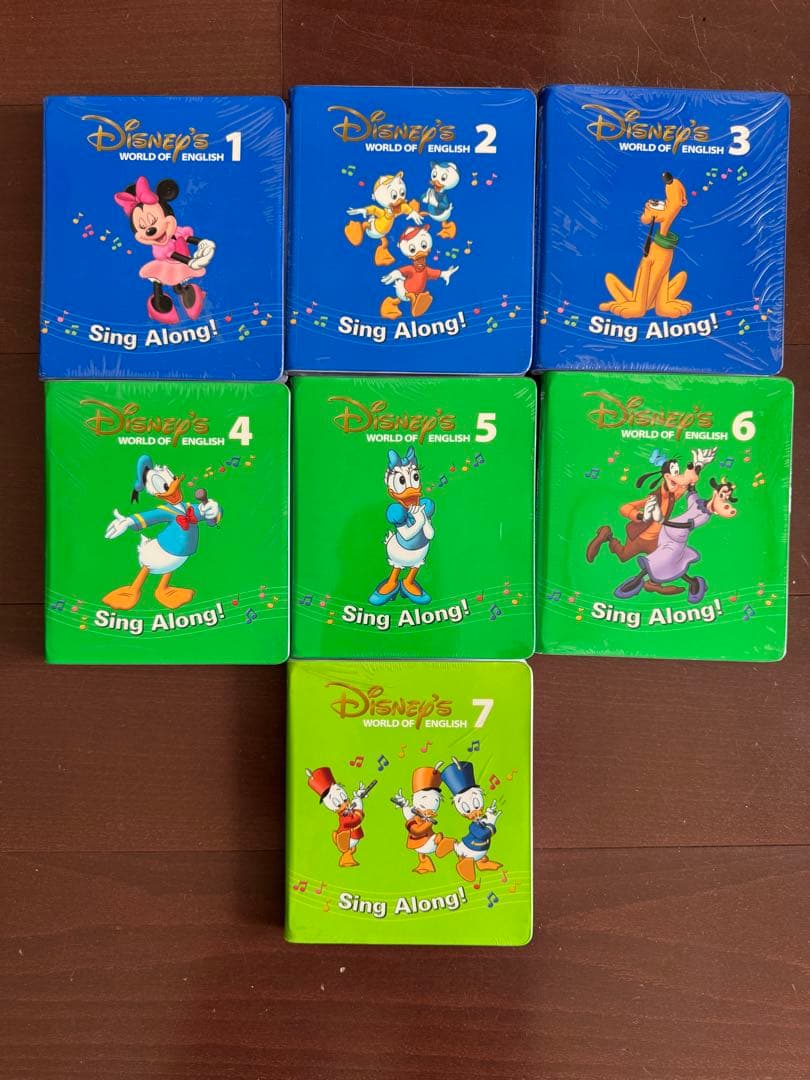 Disney's World of English DVD 1-7 セット
