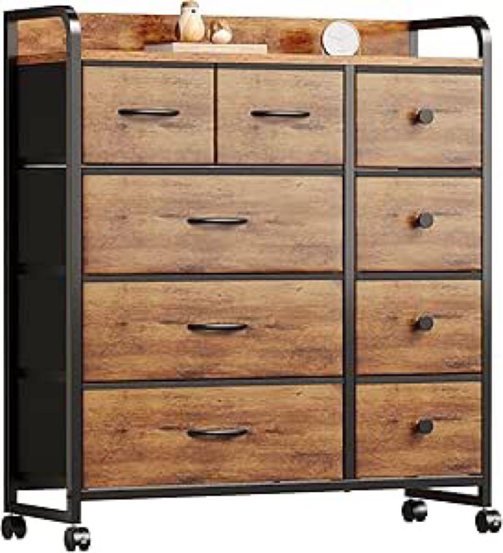 ❣️収納❣️チェスト 洋服収納 おしゃれ 洋服タンス キャスター付き 大容量