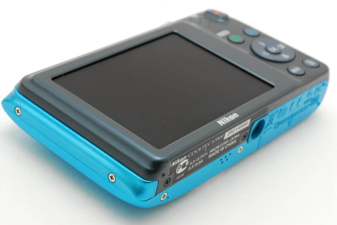 Nikon COOLPIX s3500 青 7倍光学ズーム 充電器付き