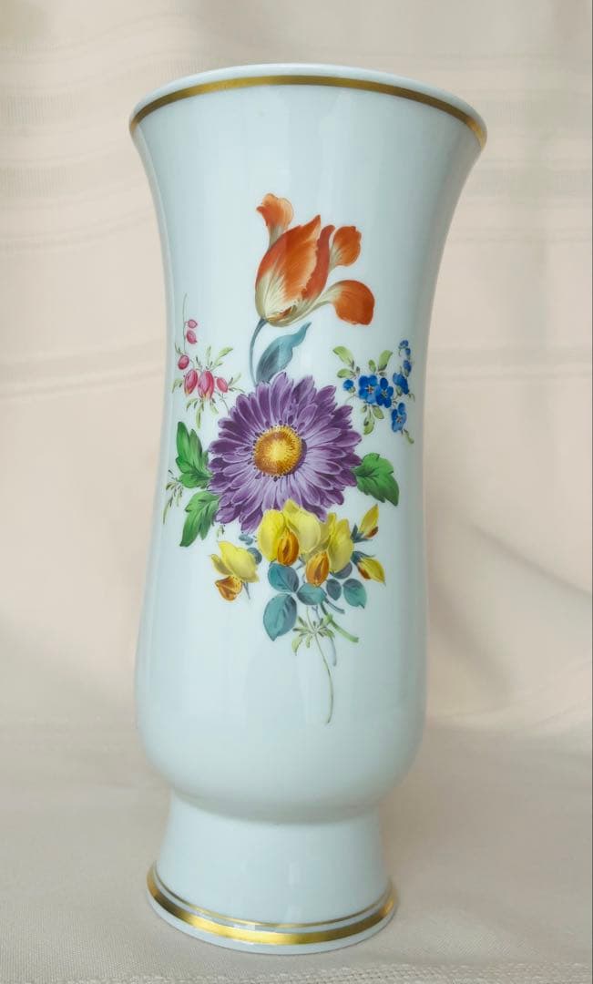 【マイセン】フラワーベース