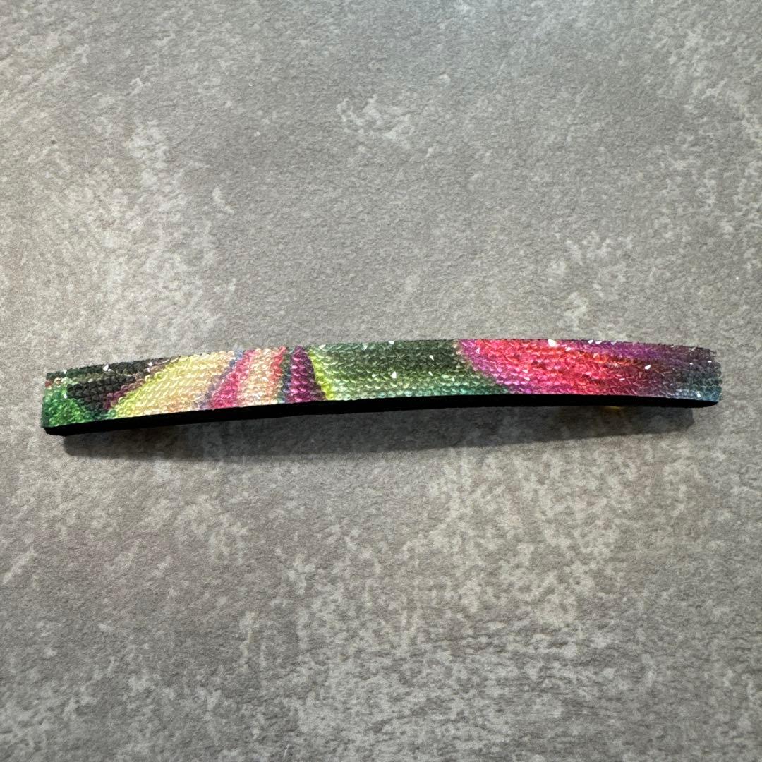 acca グリッター抽象デザインバレッタ