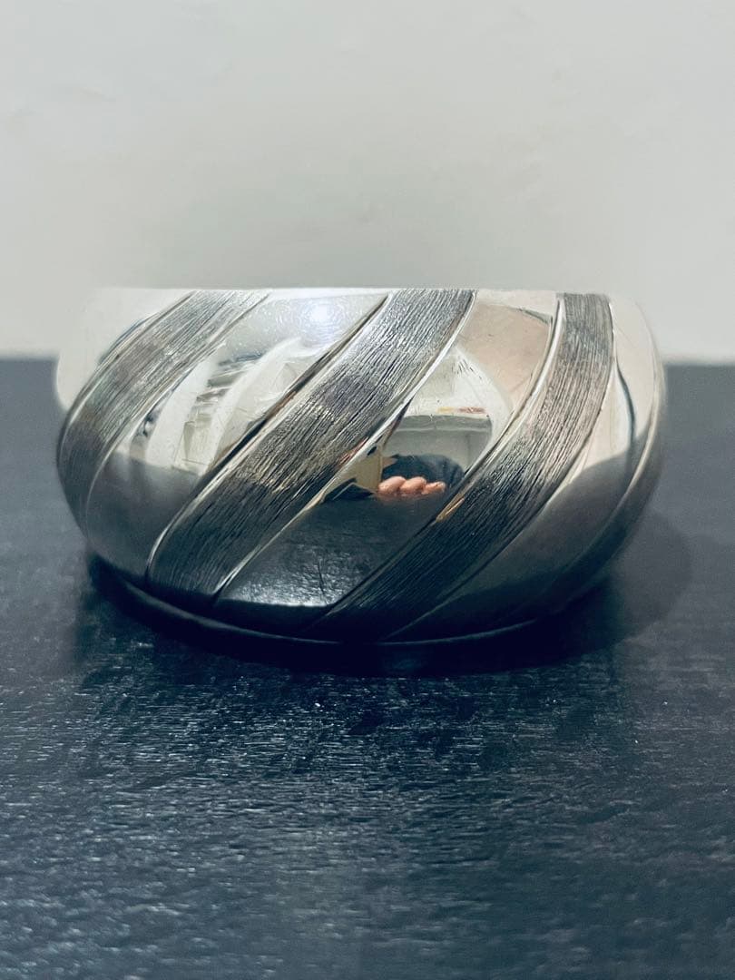 ヴィンテージ シルバーバングル　メキシコシルバー925