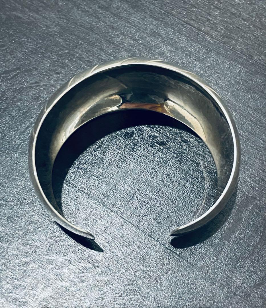 ヴィンテージ シルバーバングル　メキシコシルバー925