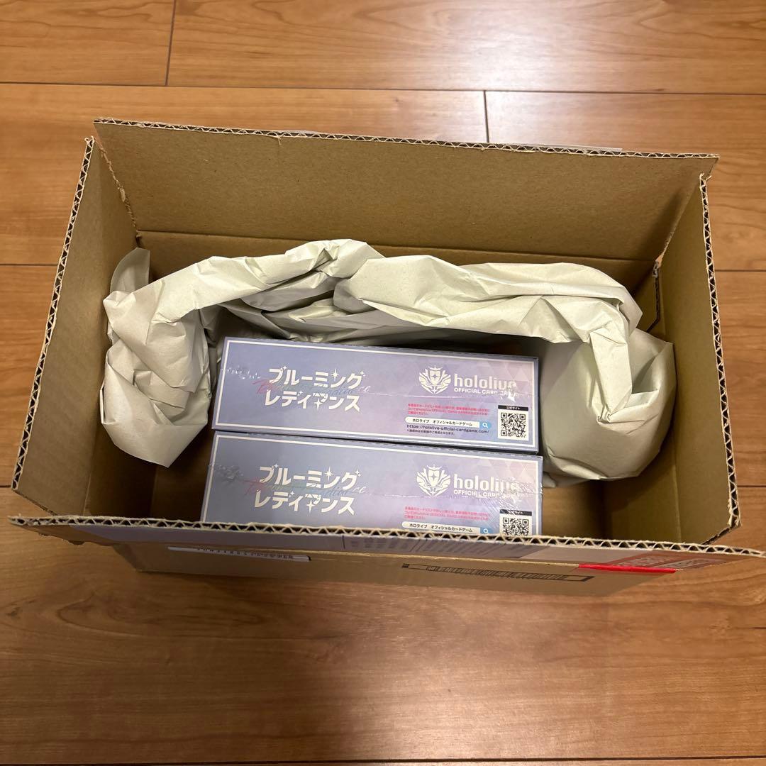 ホロライブカード　ブルーミングレディアンス　シュリンク付き　2BOX