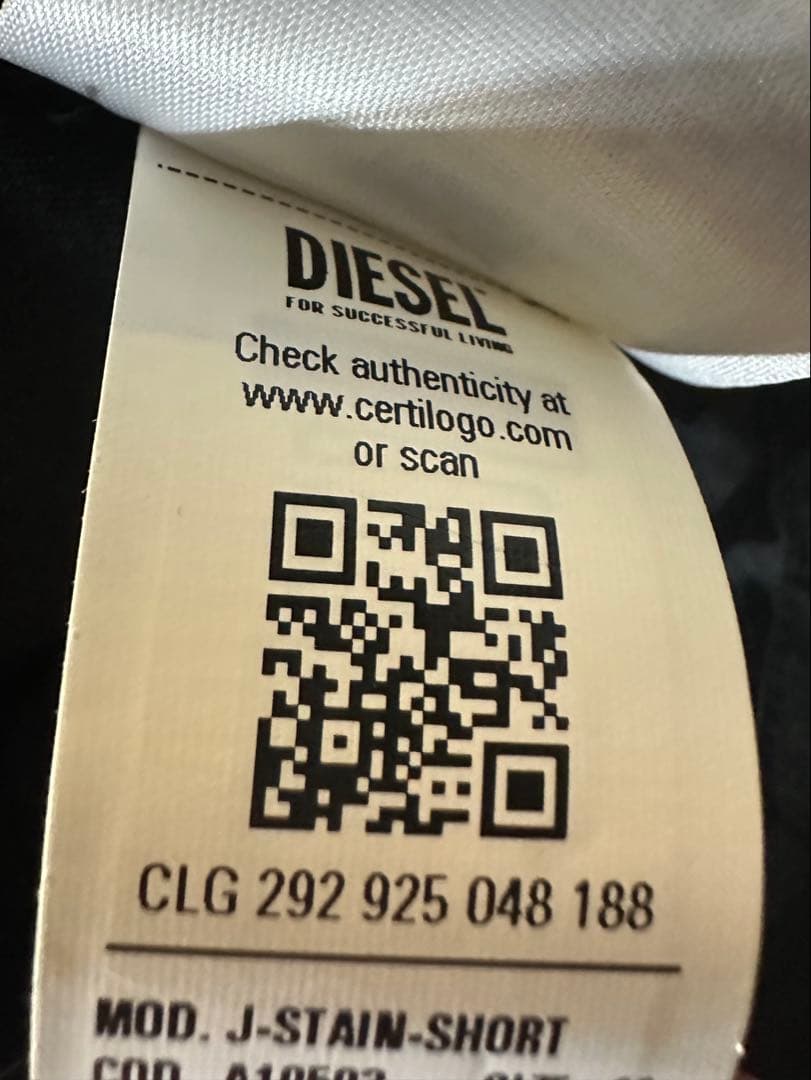 【美品】DIESEL 23AW J-STAIN ボンバージャケット ブラック46