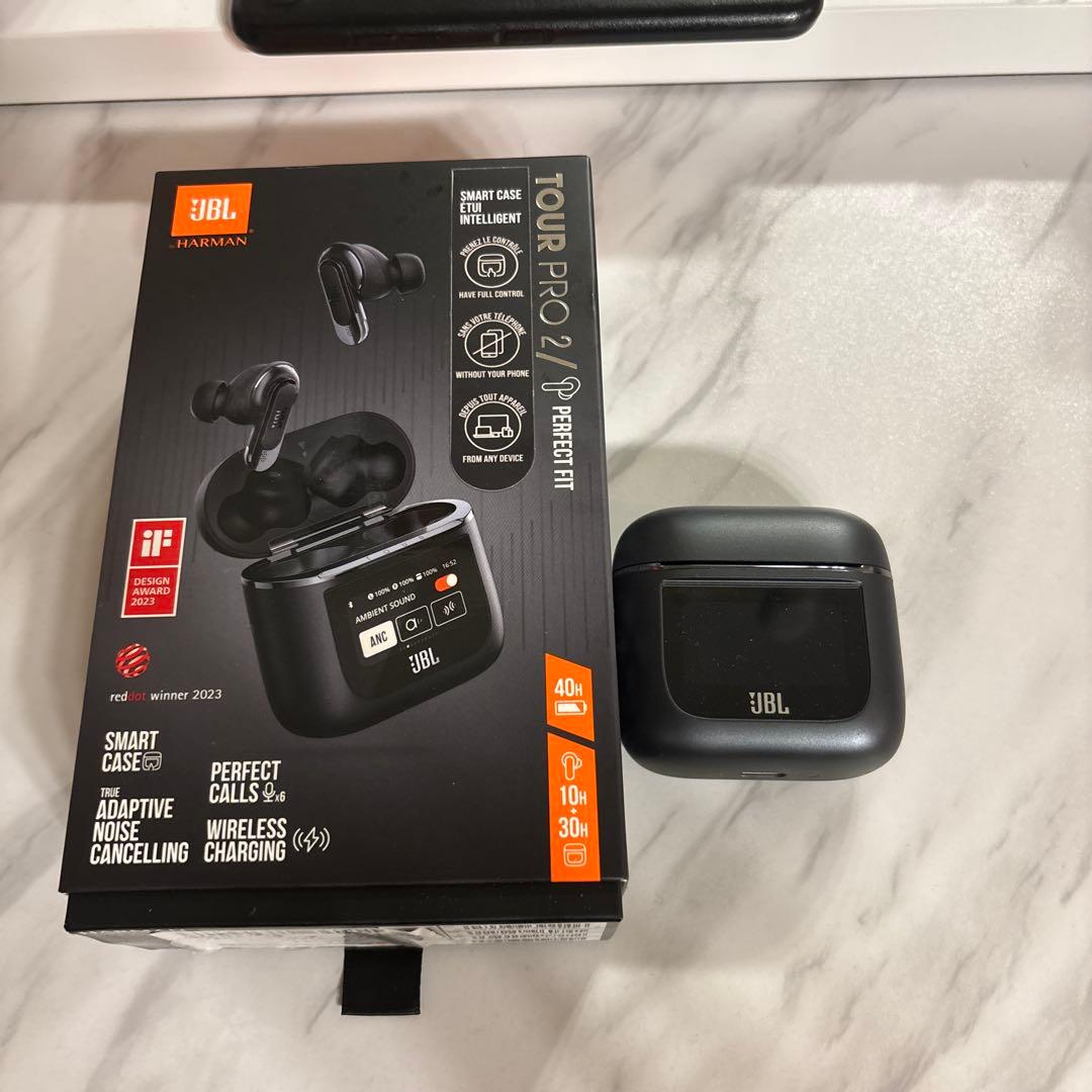 【美品】JBL TOUR PRO 2 ワイヤレスイヤホン