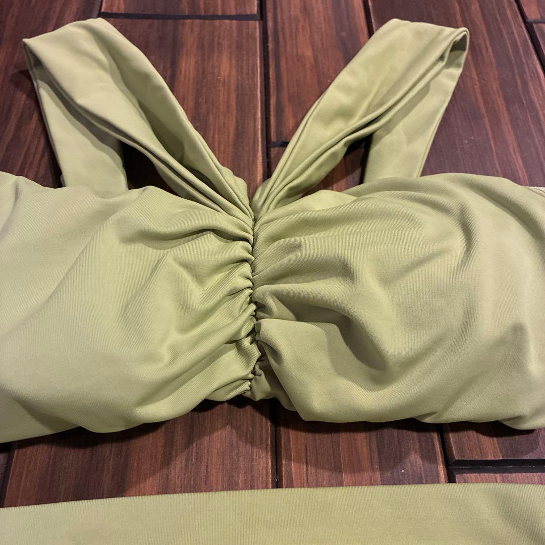 【ハム】ALEXIASTAM Gabby 2wayバンドゥビキニトップ