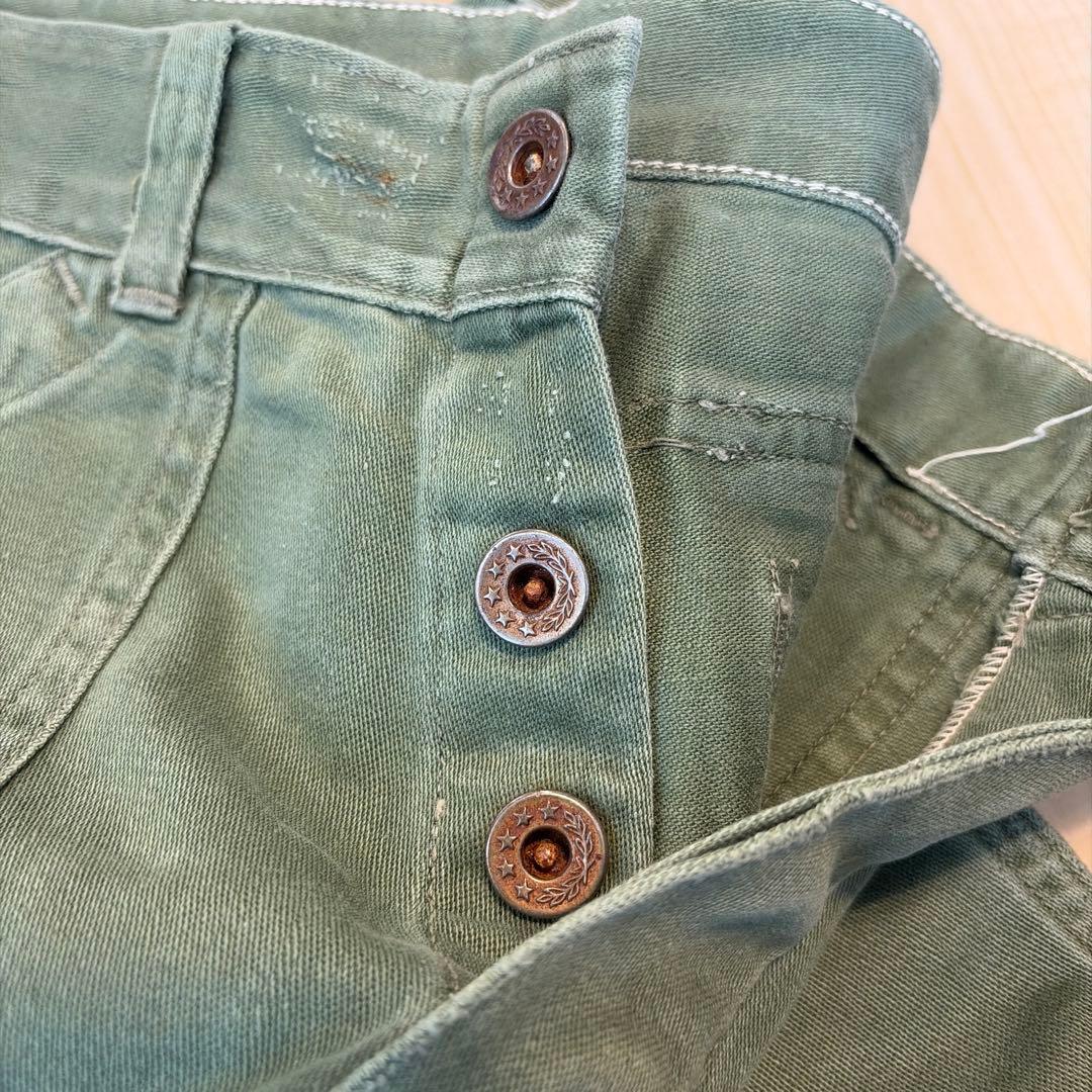 シ*ー様 月桂樹ボタン　40s ベイカーパンツ