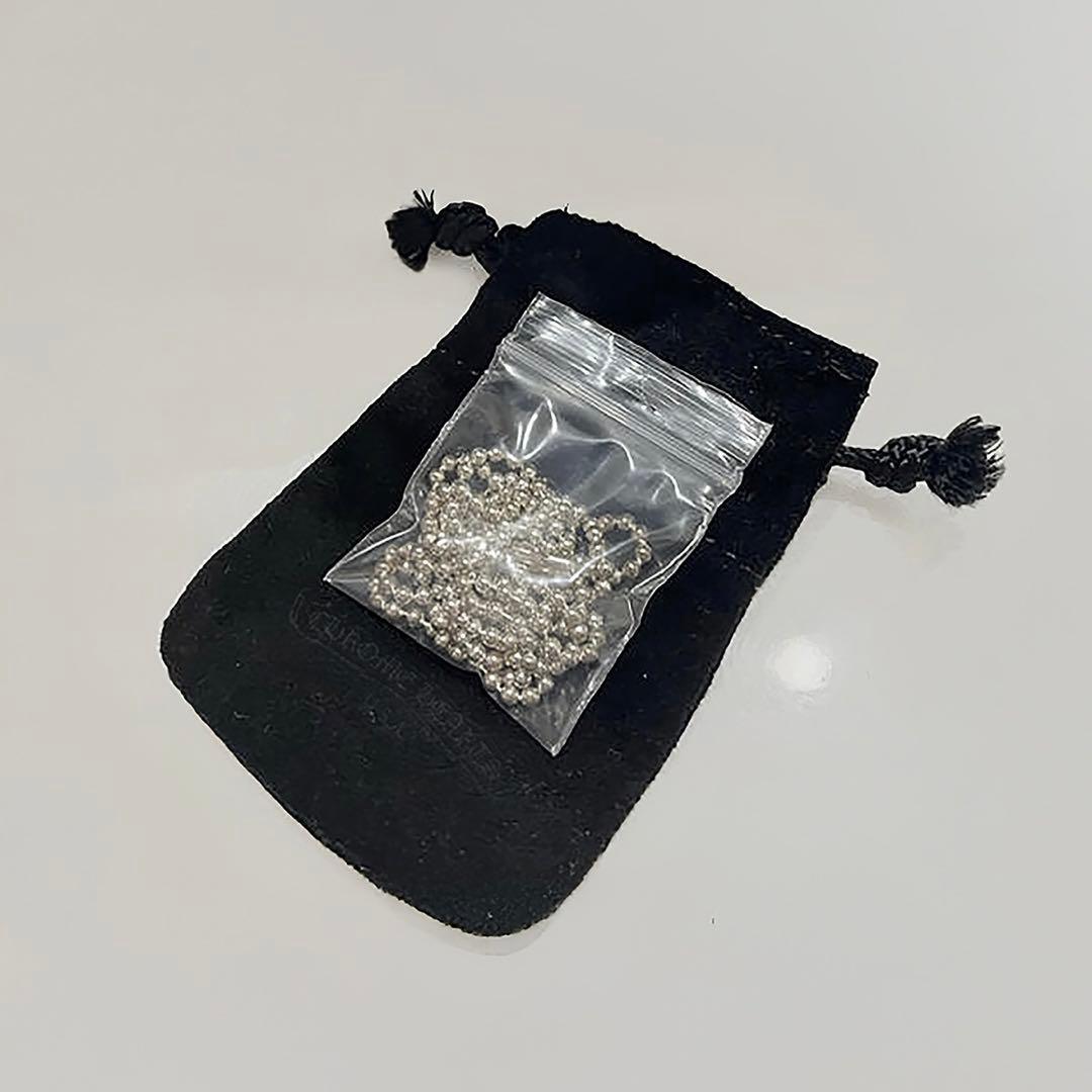 インボイス原本無修正 クロムハーツ ボールチェーン 20インチ ネックレス