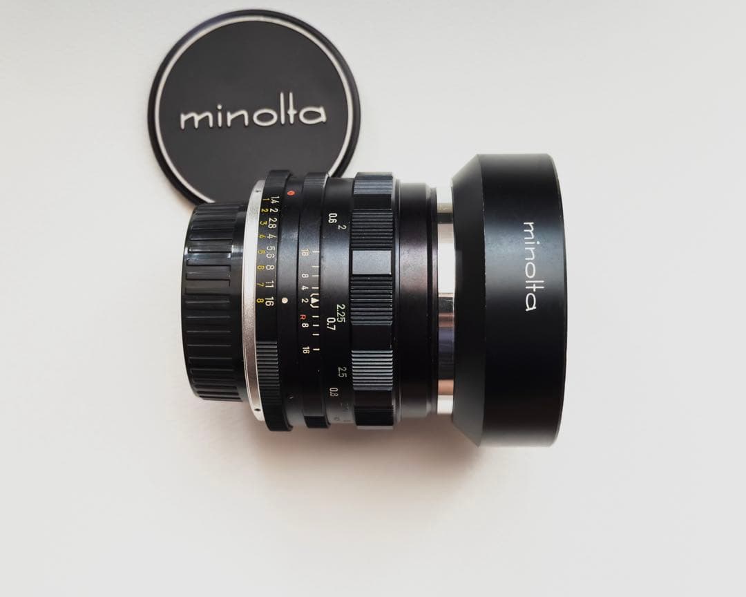 MINOLTA AUTO ROKKOR-PF 58mm F1.4 (前期型)