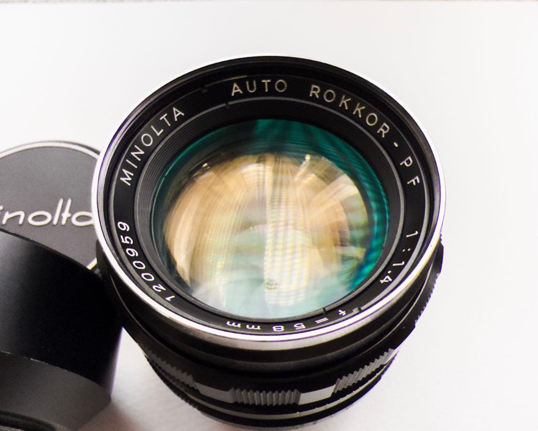 MINOLTA AUTO ROKKOR-PF 58mm F1.4 (前期型)