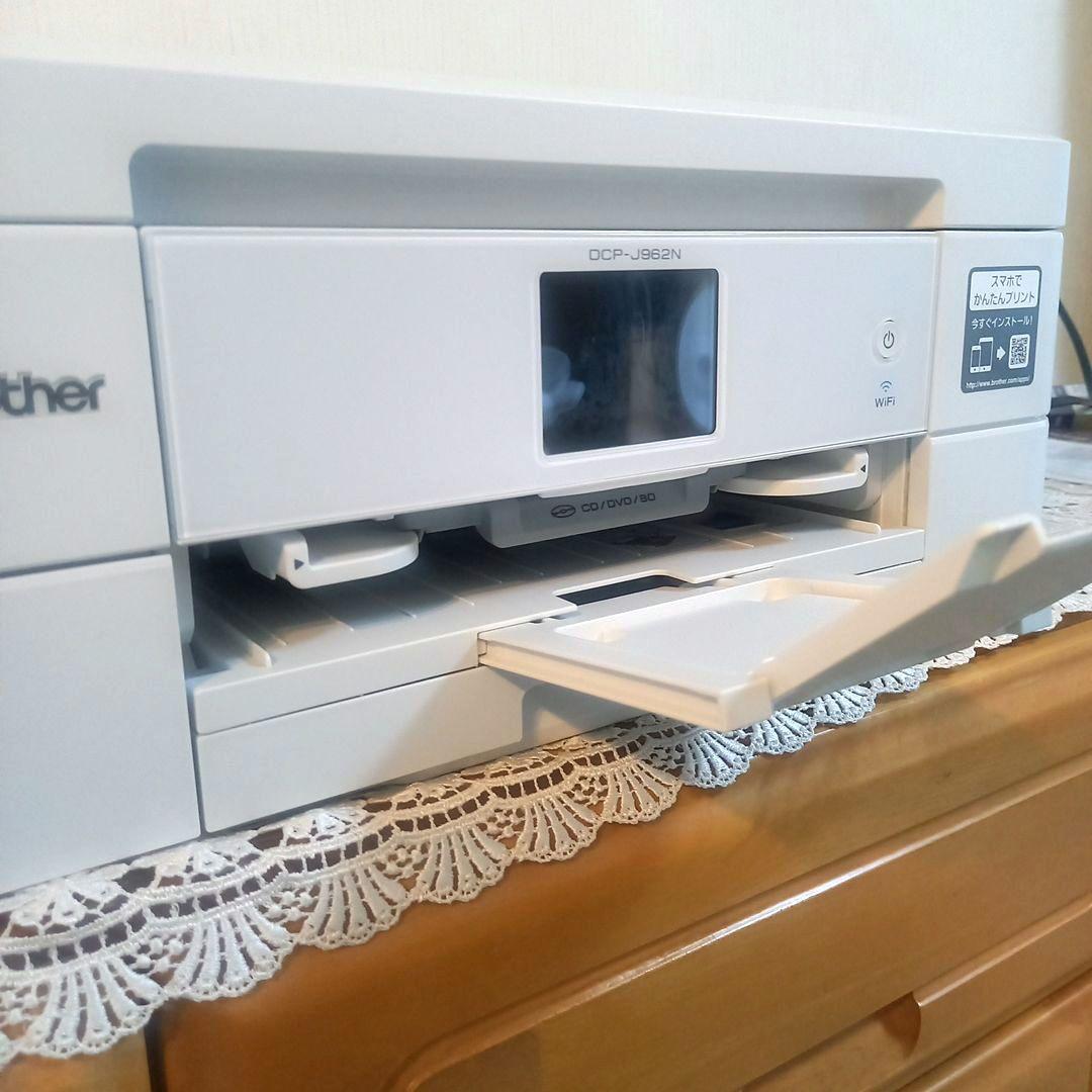 brother DCP-J962N　プリンター　Wi-Fi接続　コピー　インク付