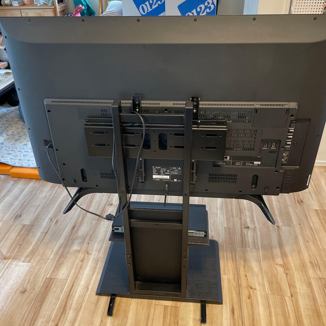 SHARP 50液晶テレビ /TVスタンド.ブルーレイレコーダ- 3点セット