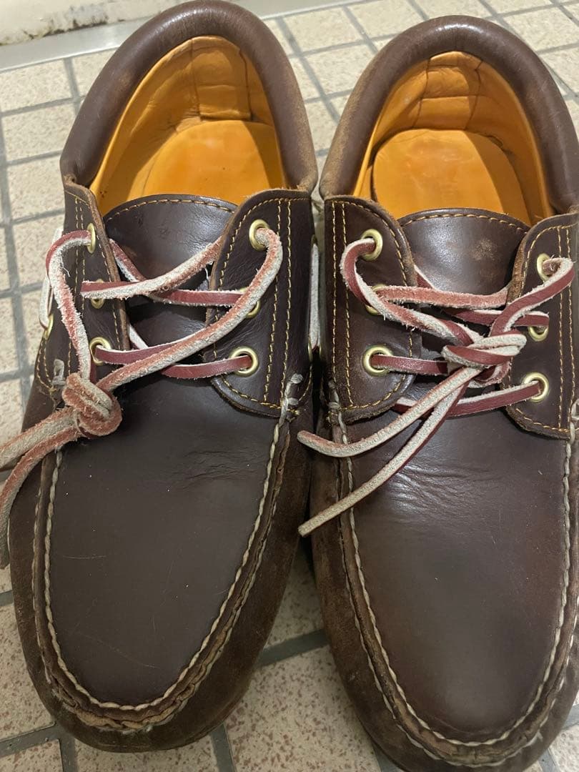 【最終値下げ】【26.5cm】Timberland 3eye モカシンシューズ