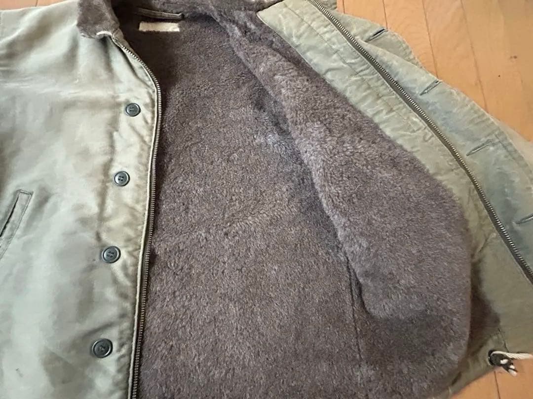 ビンテージ　希少US NAVY N1デッキジャケット！