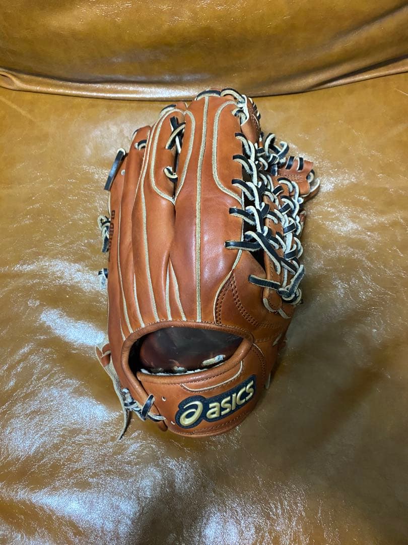 アシックス　asics ゴールドステージ　軟式　外野手　グローブ