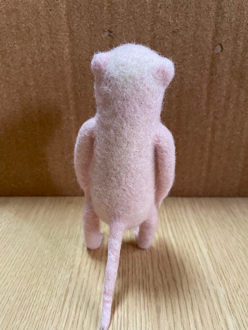 ゆ*き様 羊毛フェルトのハダカデバネズミ