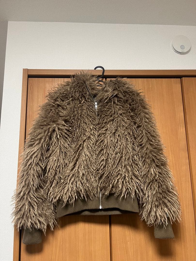 ジャケット・アウター BEEDEN ZIP UP HOODED FUR BLOUSON