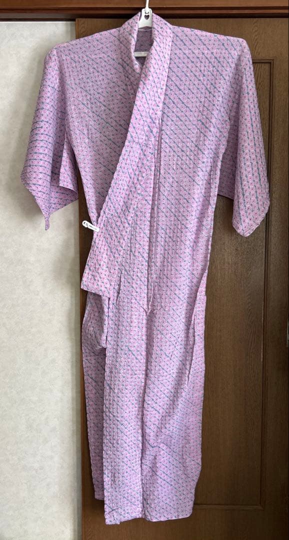 #総絞り浴衣 #蜘蛛絞り #国内仕立て #広襟 #トールサイズ #裄丈長め