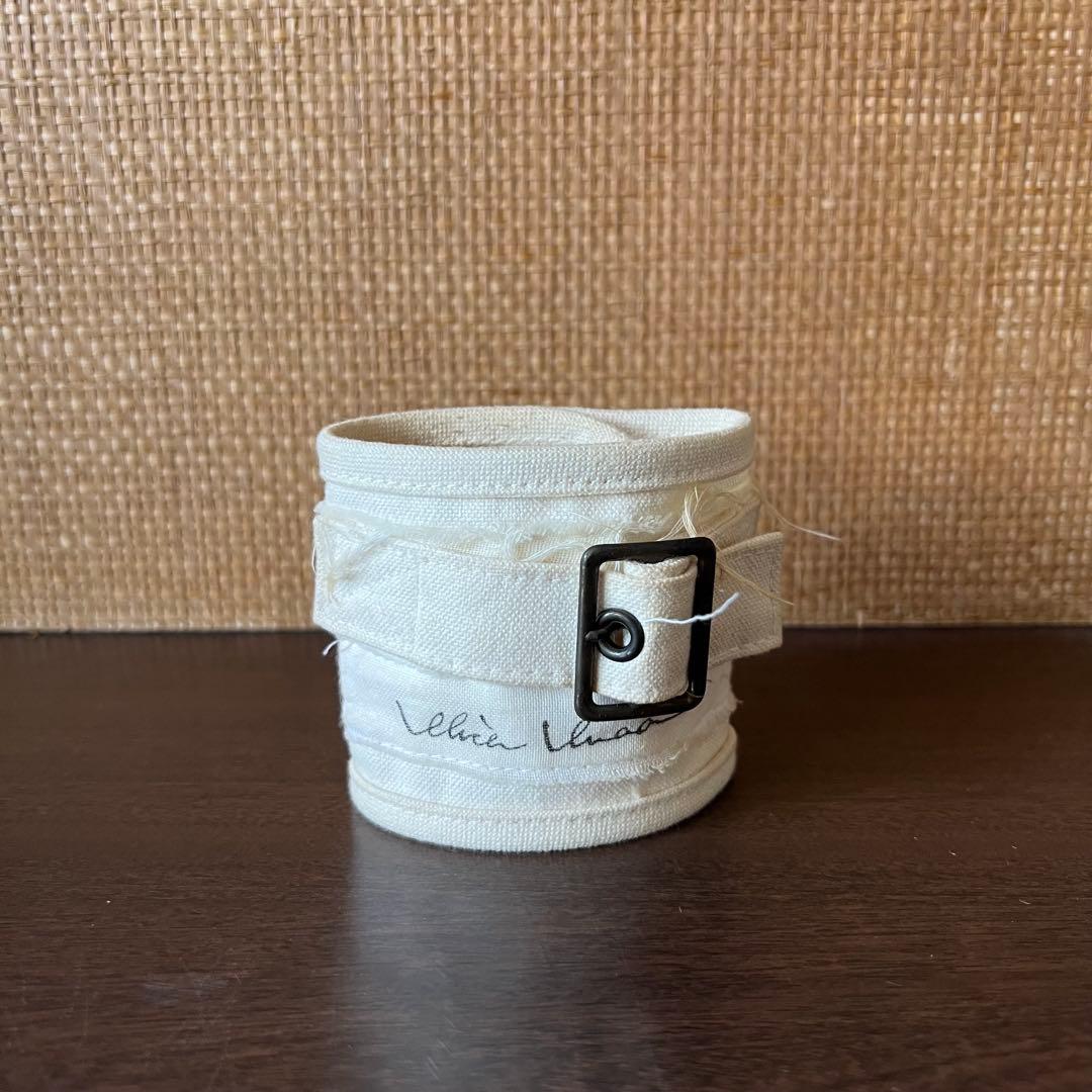 【激レア】alice auaa アリスアウアア リストバンド 布製 バングル
