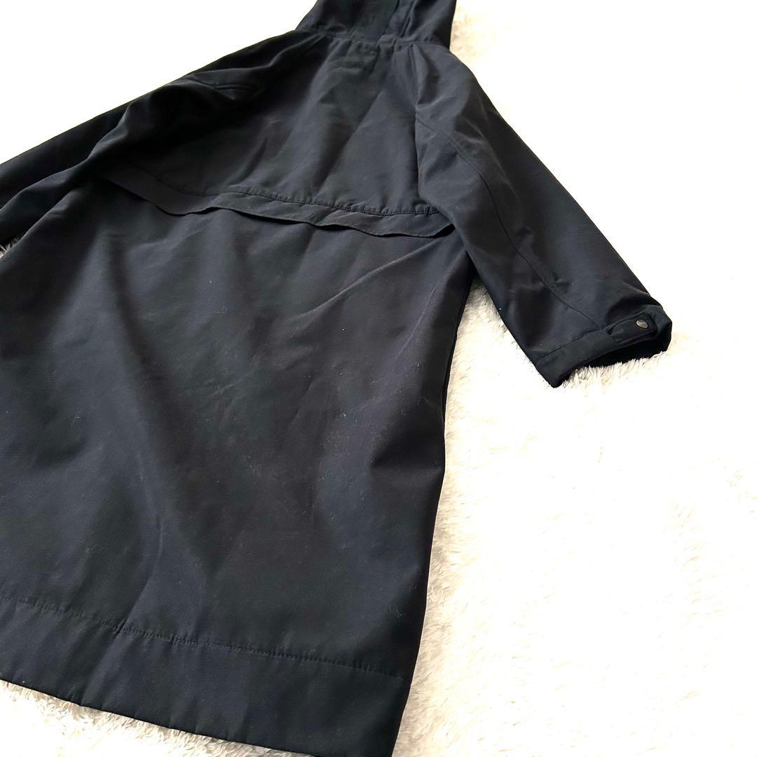 完売品✨Spick&Span ボンディングフードデッドコート　23AW 黒