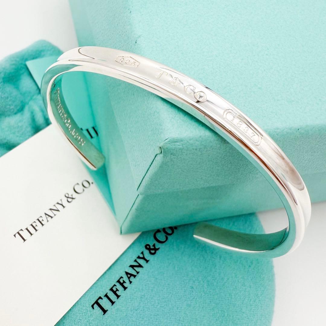 桜　さま♪ 美品 Tiffany& Co. 1837 カフ ナロー バングル