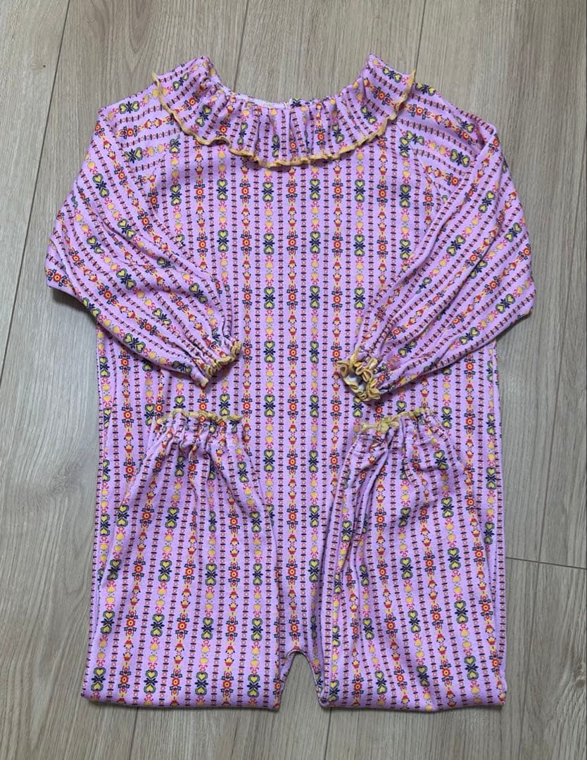 Misha&Puff ミーシャアンドパフ　ピエロロンパース