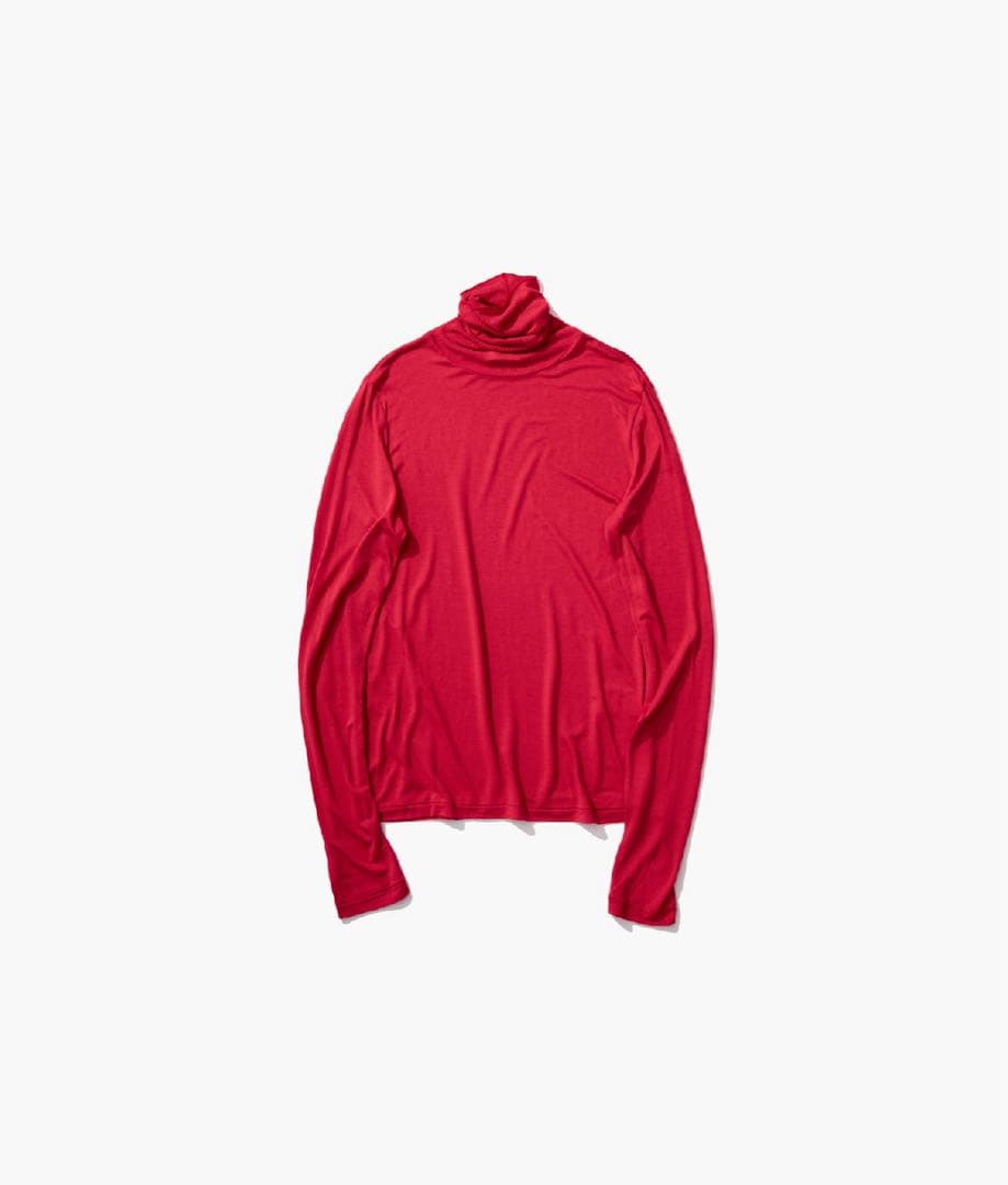 ATON★MODAL SILK JERSEY★ハイネックカットソー★ニット