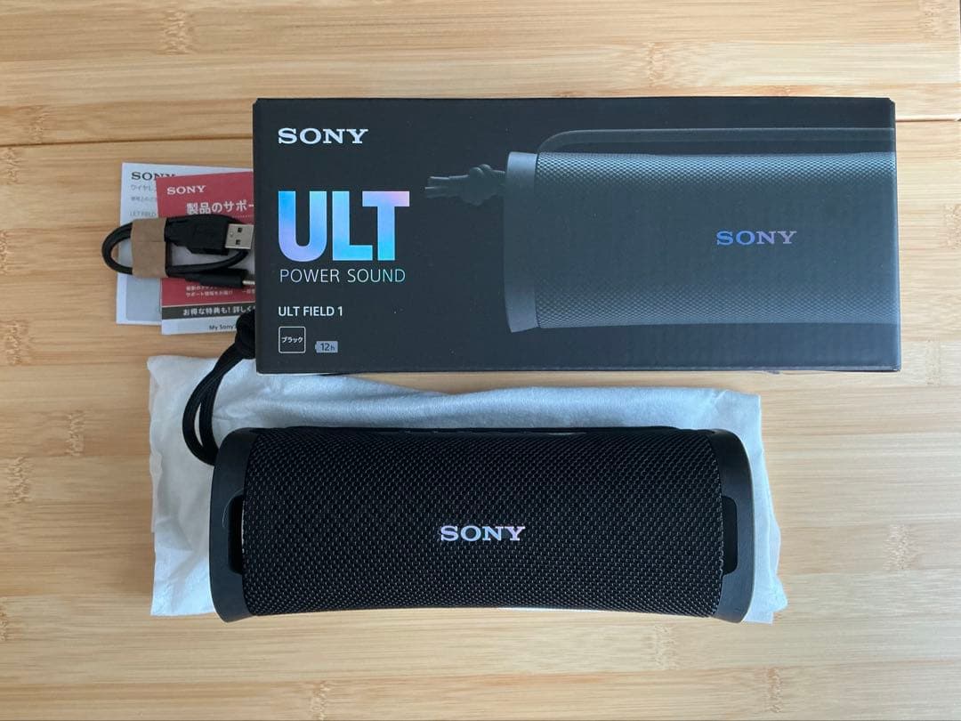SONY ULT FIELD1 ワイヤレススピーカーSRS-ULT10 ブラック