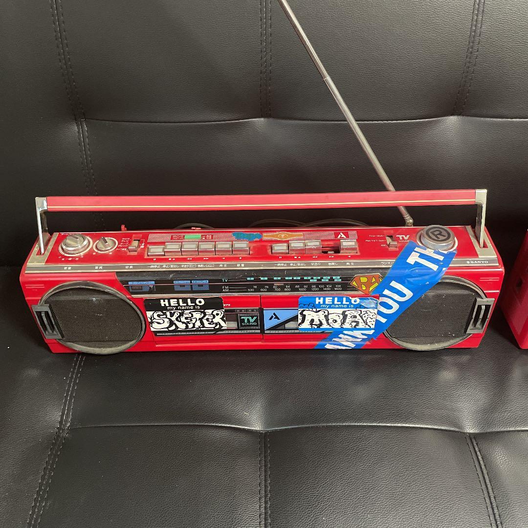 レトロ　ラジカセ　セット