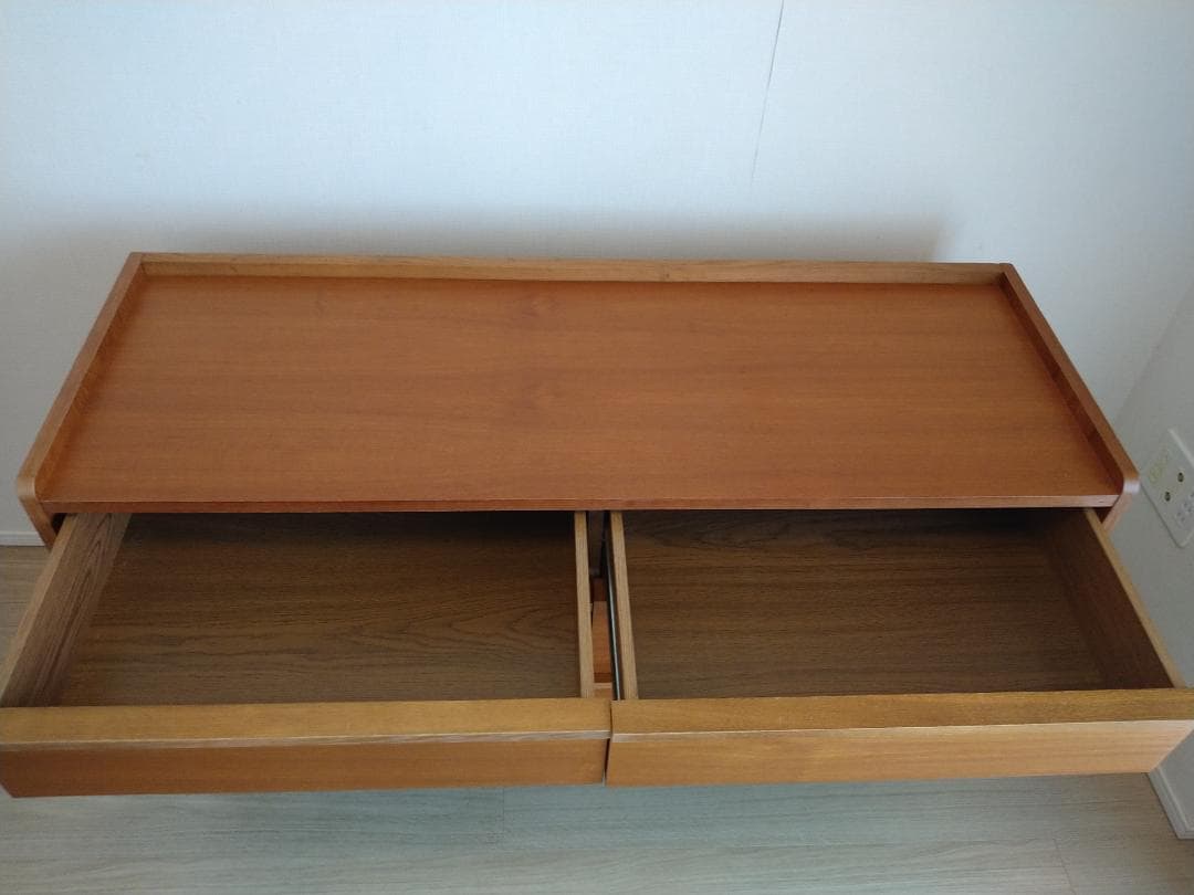 【廃盤】unico ウニコ　 ALUBERO（アルベロ）３段ワイドチェスト