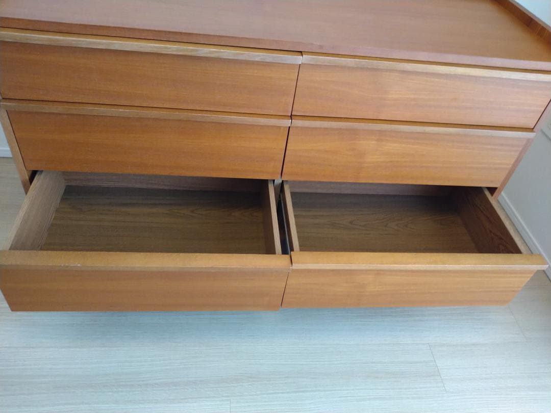 【廃盤】unico ウニコ　 ALUBERO（アルベロ）３段ワイドチェスト