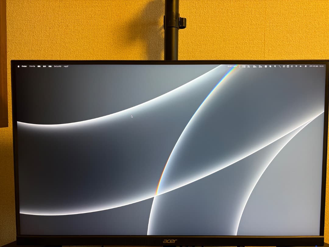 27インチ 4K 160Hz モニター Acer VG272KV3bmiipx