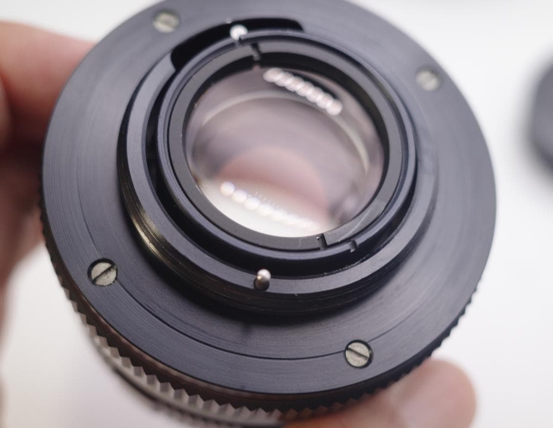 83 　新品未使用　ぐるぐるボケレンズ　ヘリオス　44M-4　M42アダプター付