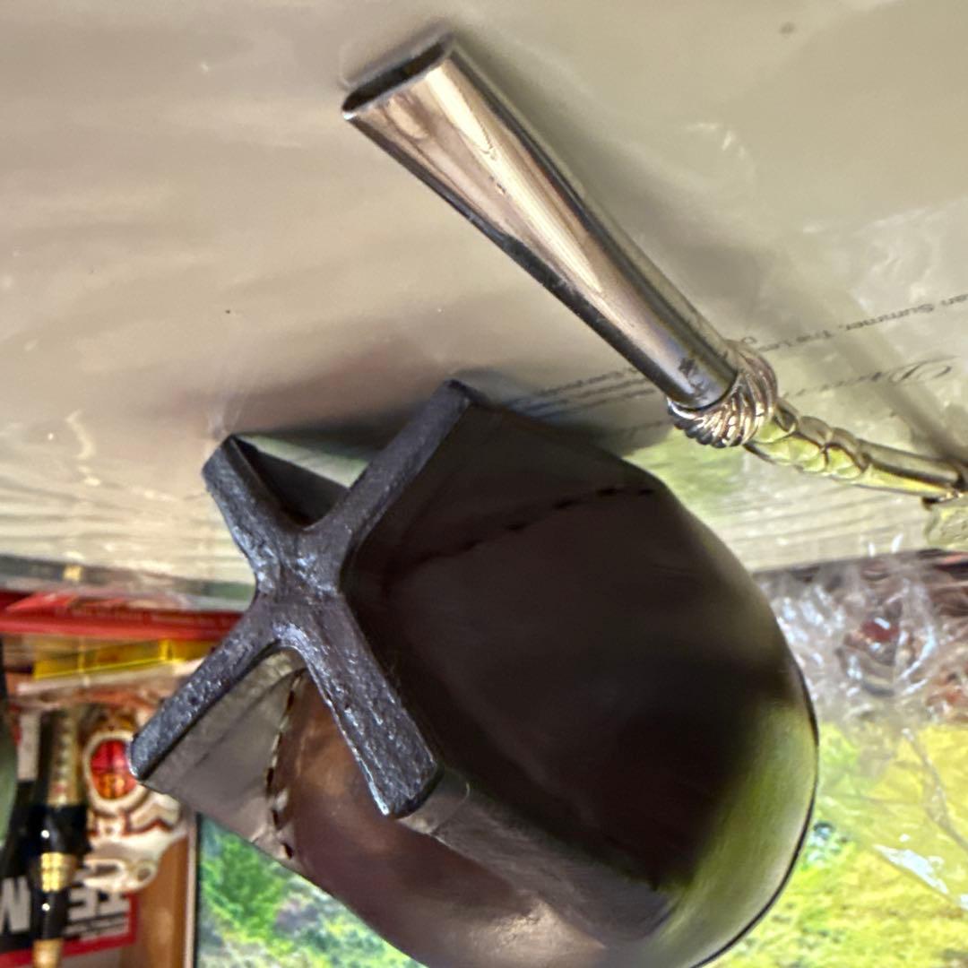 レザー製マテ茶カップとストロー