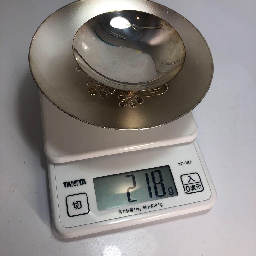 銀製　まとめて盃 218g