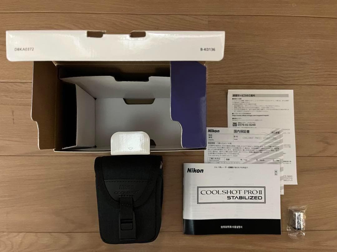 Nikon COOLSHOT PRO Ⅱ STABILIZED レーザー距離計