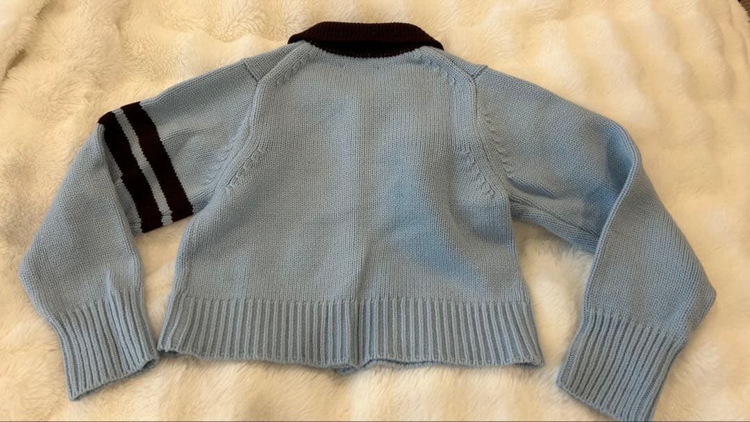 美品web限定ADAM ET ROPE’ ポロニットカーディガン　アダムエロペ
