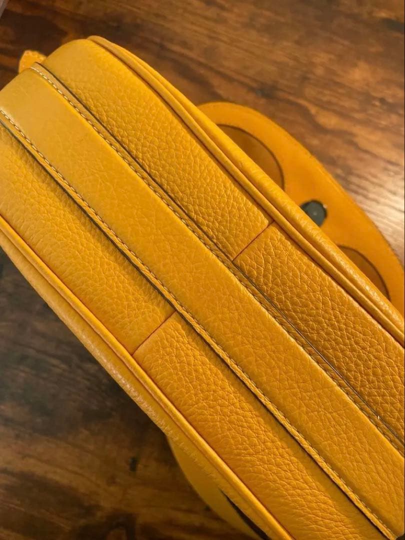 コーチ メイシー サドルバッグ カラーブロック レザー