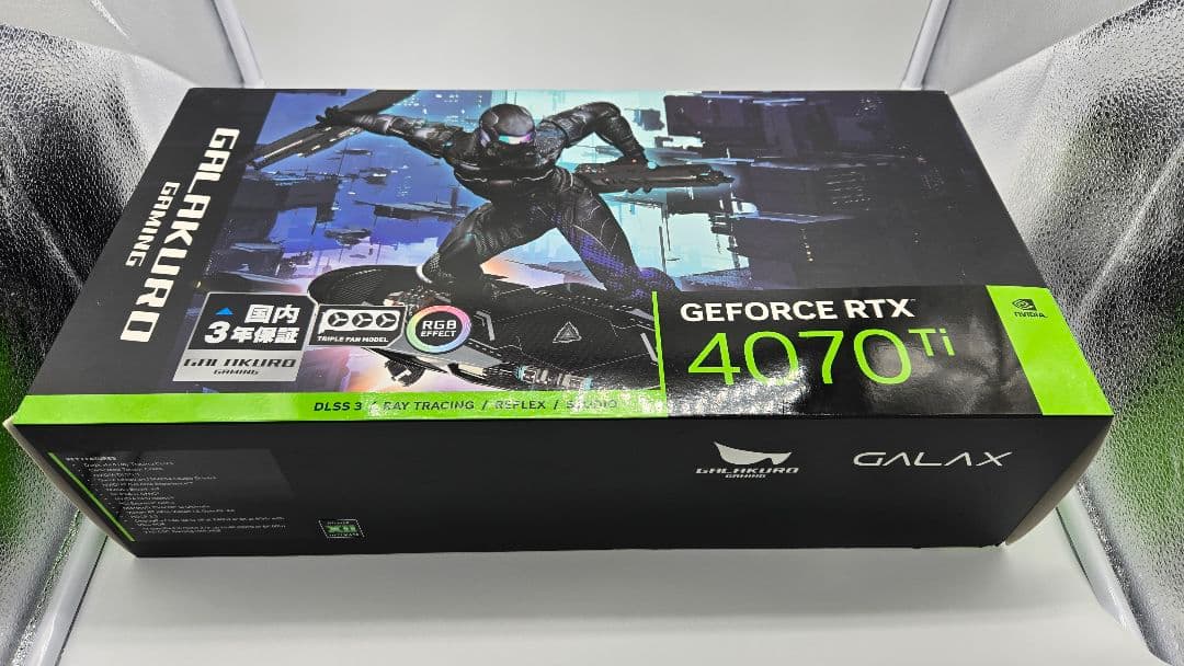 GALAX GeForce RTX4070Ti 本体