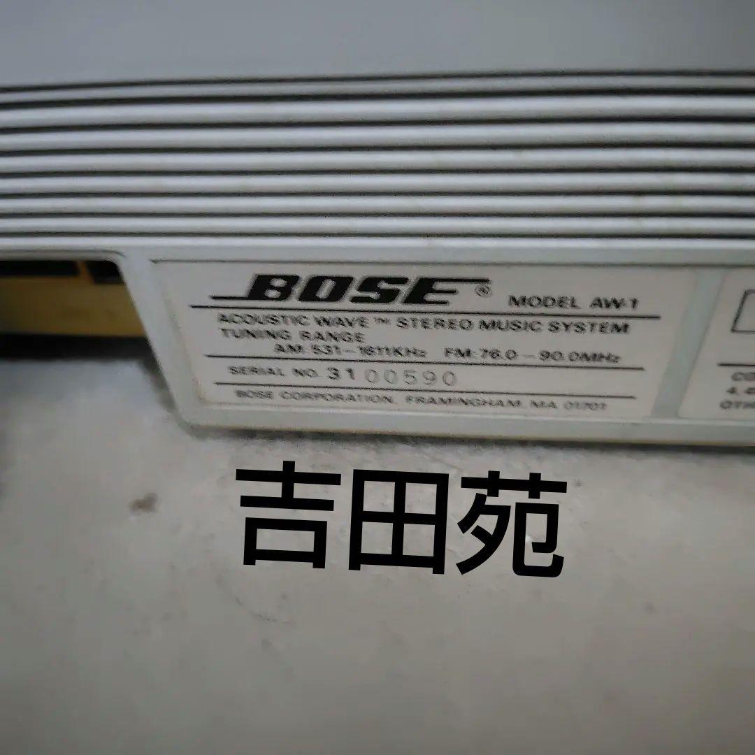 BOSE AW-1 & marantz CD4000/F2N セット動作品セット