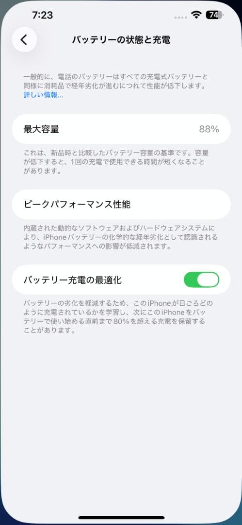 Apple iPhone 13 Pro Max シエラブルー 256GB 88%
