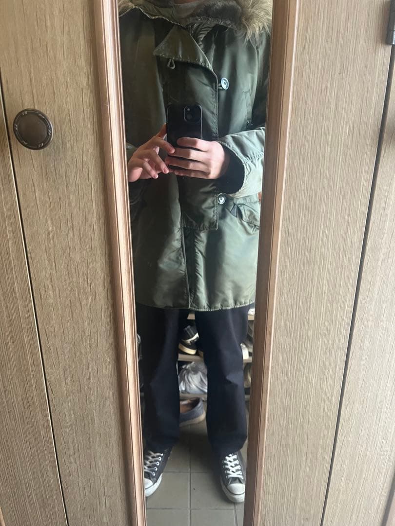 USA製 旧タグ 90s N-3B アルファ フライジャケット モッズコート