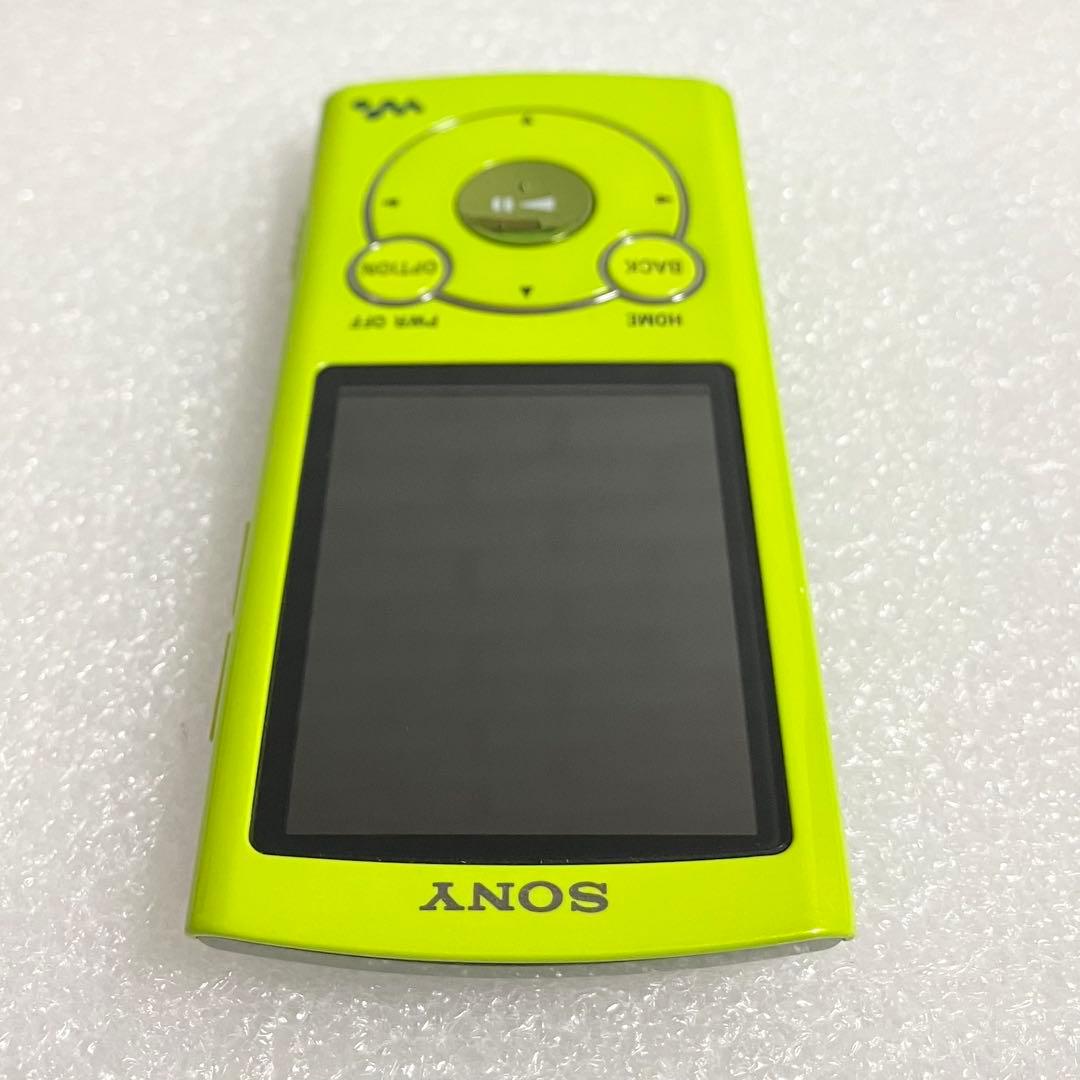 【美品　バッテリ良好】SONY ウォークマン　NW-S765 16GB ライム