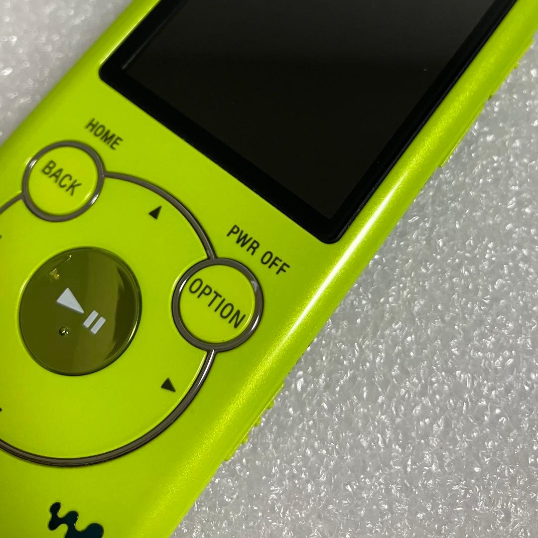 【美品　バッテリ良好】SONY ウォークマン　NW-S765 16GB ライム