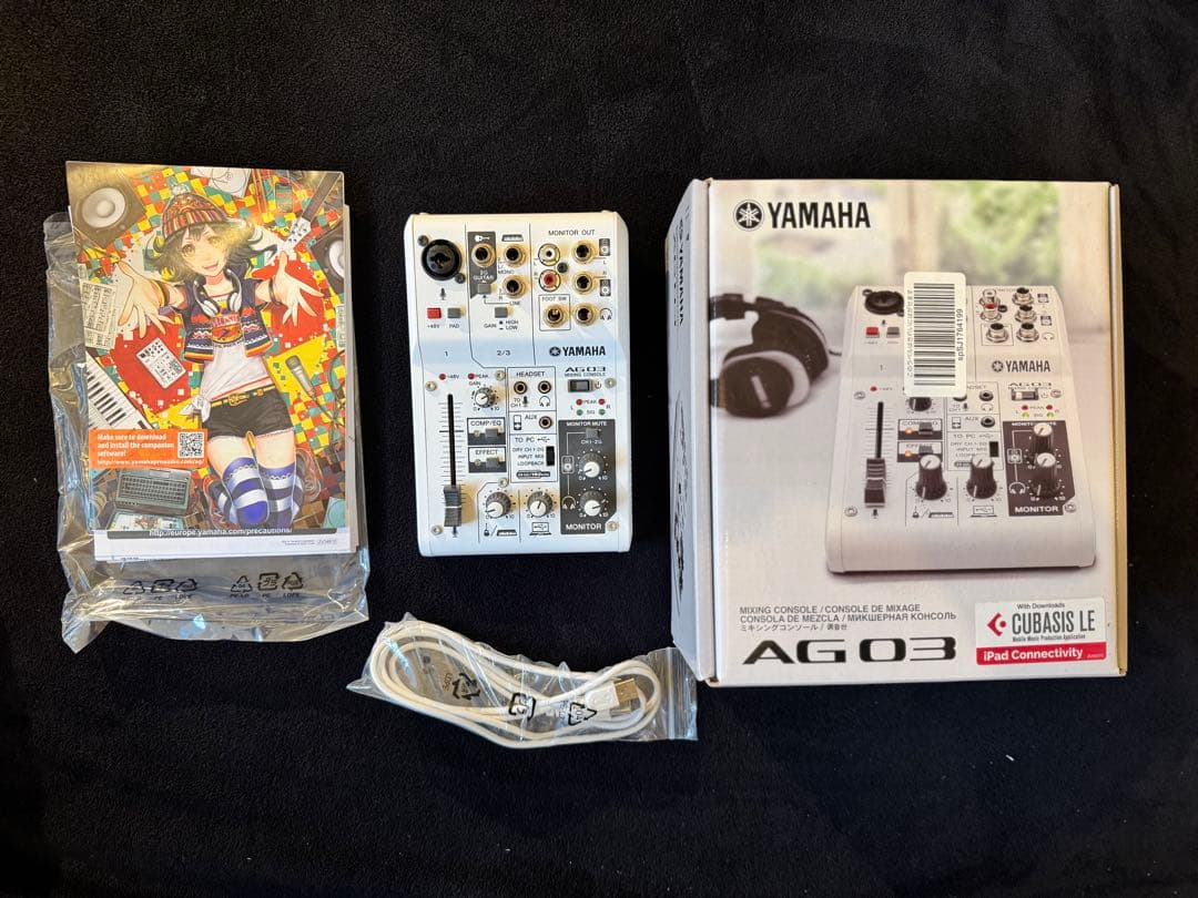 【付属品完備】YAMAHA AG03 オーディオインターフェース